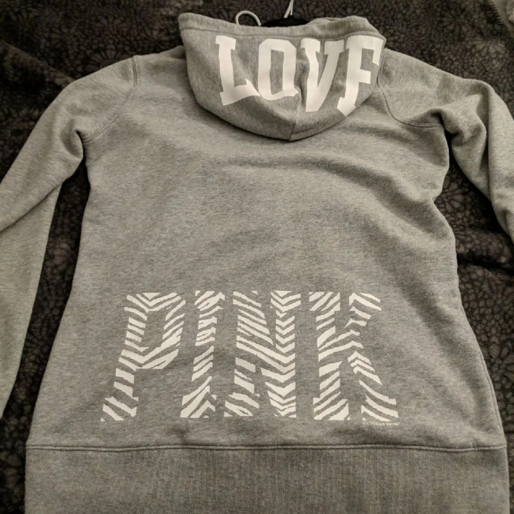 Full zip PINK Hoodie